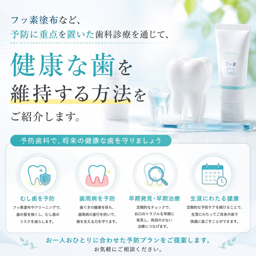 3. 健康な歯を守るための予防策