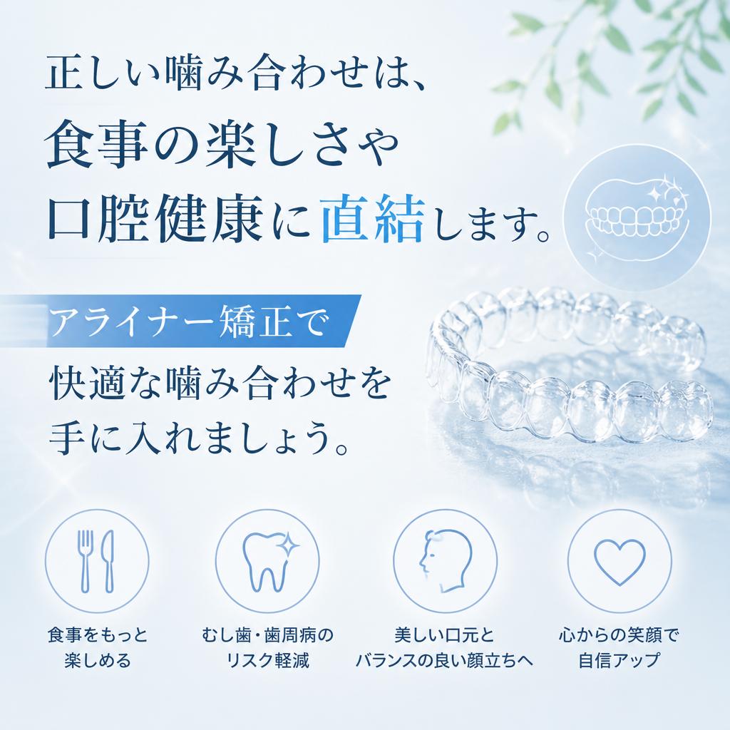 3. 噛み合わせの重要性